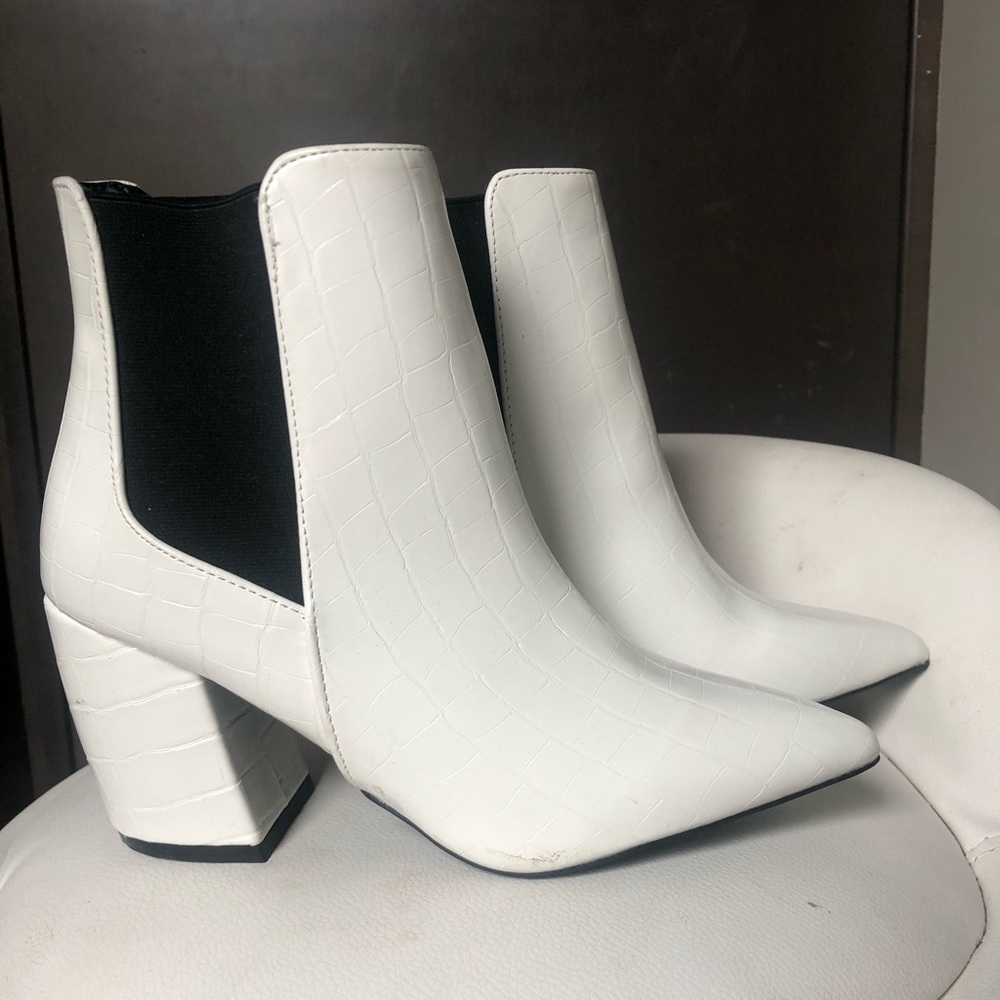 White Booties